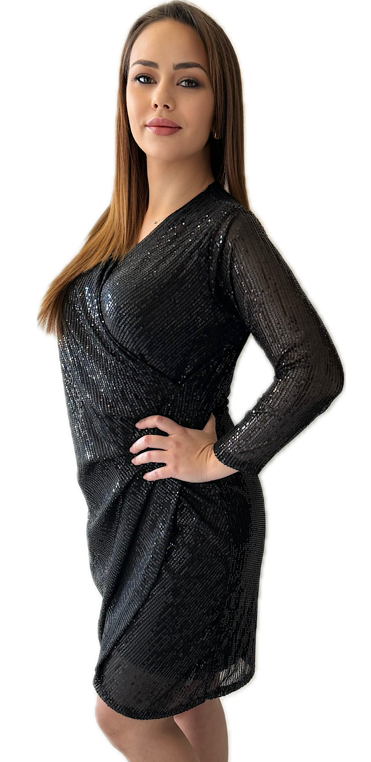 ДАМСКА РОКЛЯ ГАЛА – MAX MODA